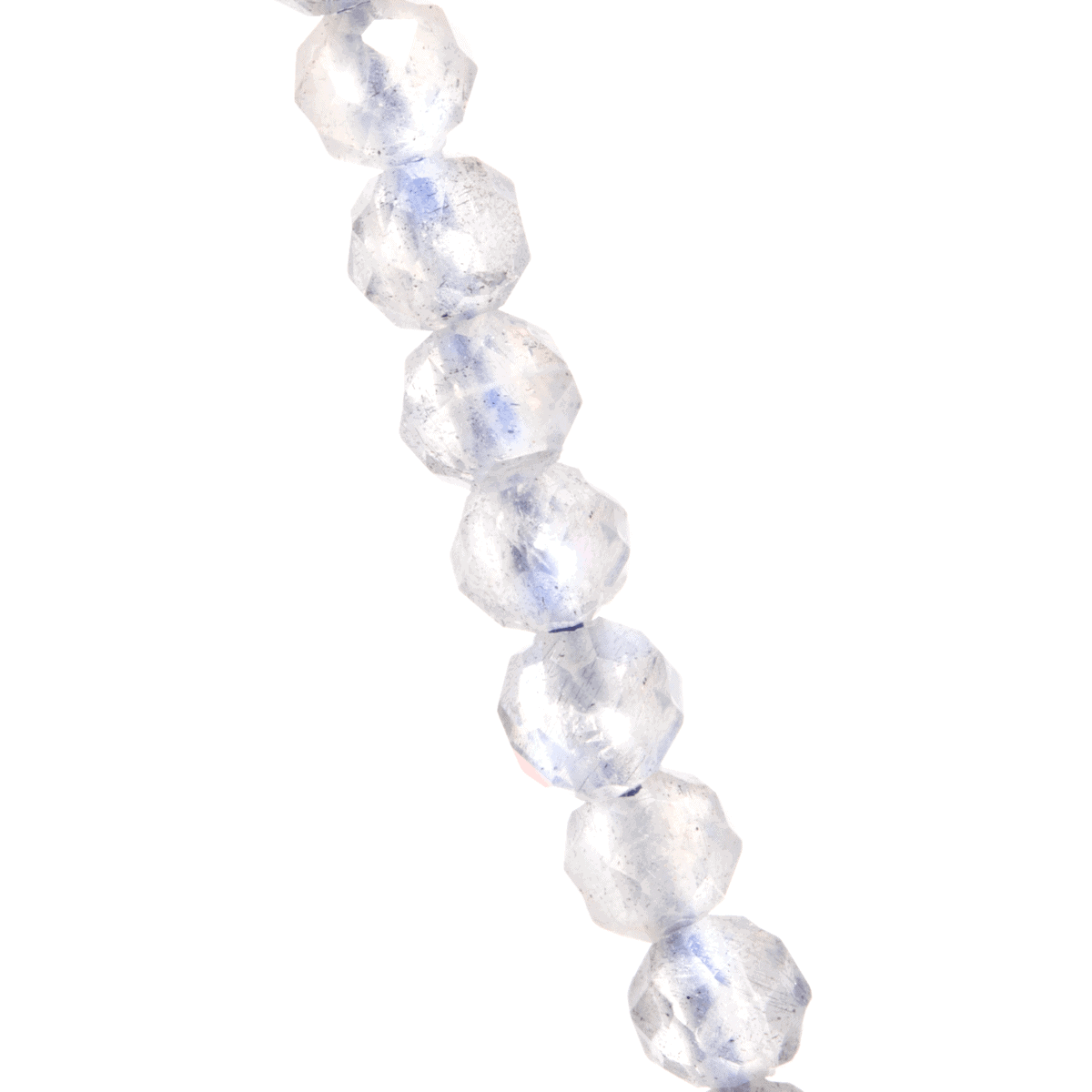 Labradorie necklace  on white background