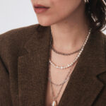 Srebrna biżuteria z perłą