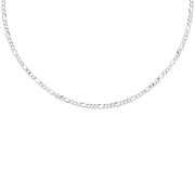 Silver necklace FIGARO