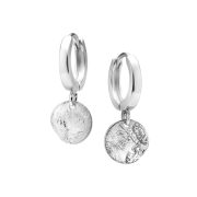 ☆ENGBROX☆ silver925 moire cubic earring EBEA25011SV 925 silver bubble earrings | GG UNIQUE