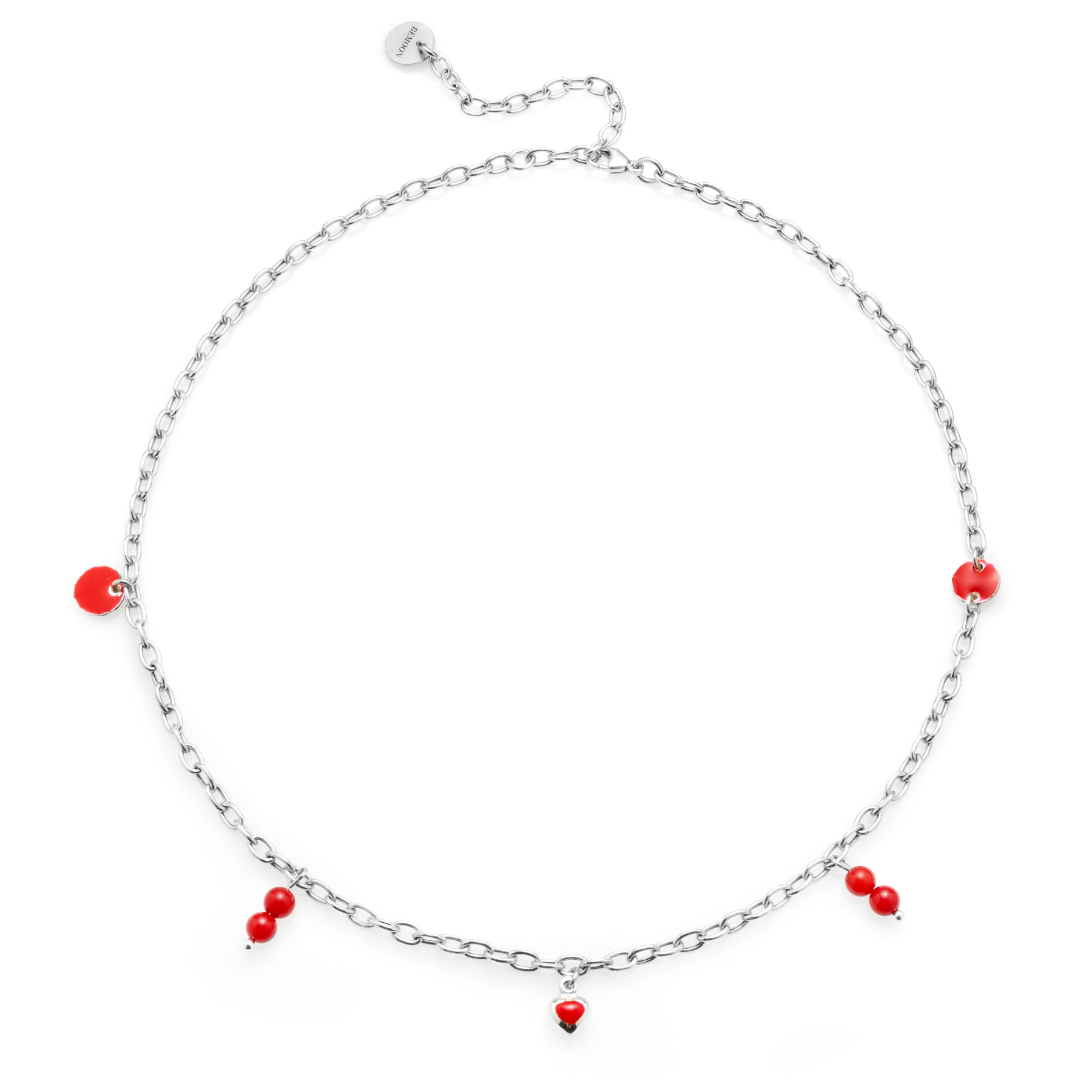 Red heart necklace