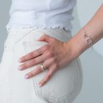 Silver bracelet charms pendants