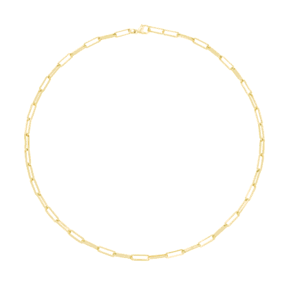 Naszyjnik srebrny pozłacany ankier na jasnym tle